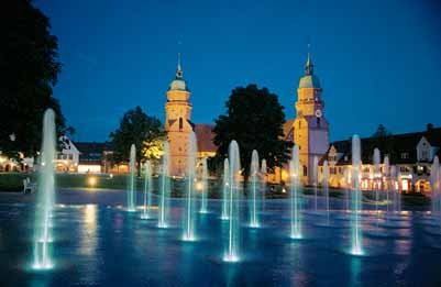 Fontänen in Freudenstadt